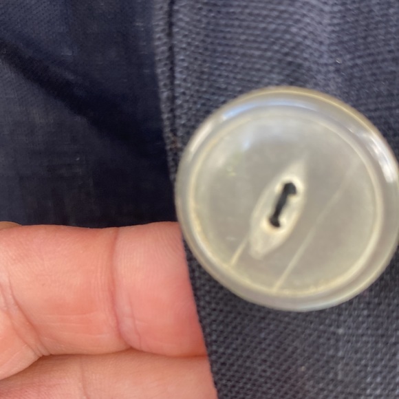 MidCentury Magic: Cropped, Black Button Top. Real Vintage - Picture 10 of 11